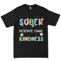 Black people dont need to be sober and drugfree to deserve food Premium Tee - MaliasSmallBusiness