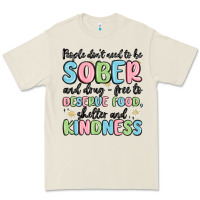 Bone people dont need to be sober and drugfree to deserve food Premium Tee - MaliasSmallBusiness
