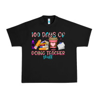Black 100 days of doing teacher stuff Urban Heavy Tee - Artiststas