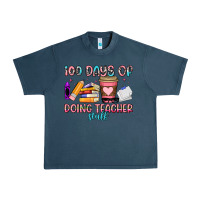 Midnight Navy 100 days of doing teacher stuff Urban Heavy Tee - Artiststas