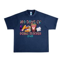 Navy 100 days of doing teacher stuff Urban Heavy Tee - Artiststas