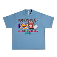 Pebble Blue 100 days of doing teacher stuff Urban Heavy Tee - Artiststas