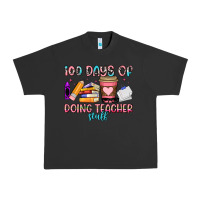 Pigment Black 100 days of doing teacher stuff Urban Heavy Tee - Artiststas