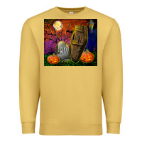 Antique Gold headstone and coffin tumbler Premium Sweatshirt - BundleAndBundleShop