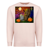 Pale Pink headstone and coffin tumbler Premium Sweatshirt - BundleAndBundleShop