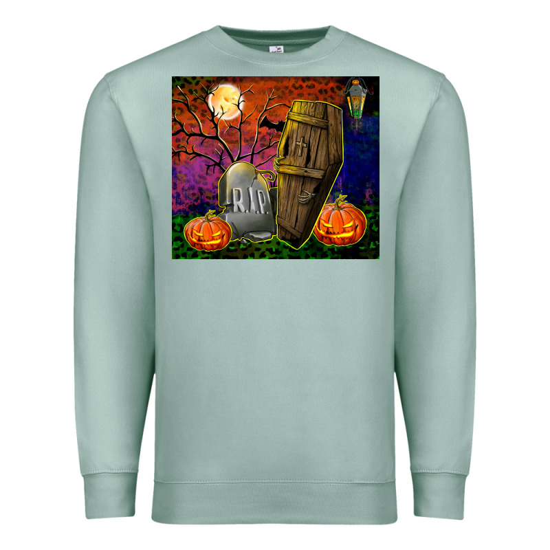Headstone And Coffin Tumbler Premium Sweatshirt by BundleAndBundleShop | Teevron