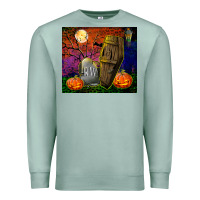 Seafoam headstone and coffin tumbler Premium Sweatshirt - BundleAndBundleShop