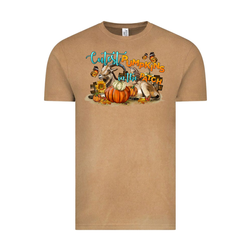 Cutest Pumpkin In The Patch Vintage Tee by LillyAllenDesigns | Teevron