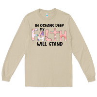 Mushroom Oceans Deep My Faith Will Stand Long Sleeve Tee - Bettercallsaul