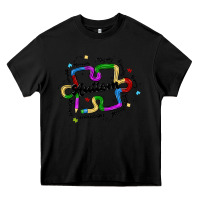 Black autism teacher pencil Heavy Core Tee - MaliasSmallBusiness