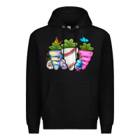 Black Easter Day Baseball Easter sports carrots Premium Hoodie - OliviaCreatesArt