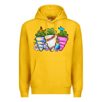 Lemon Easter Day Baseball Easter sports carrots Premium Hoodie - OliviaCreatesArt