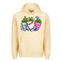 Pina Colada Easter Day Baseball Easter sports carrots Premium Hoodie - OliviaCreatesArt