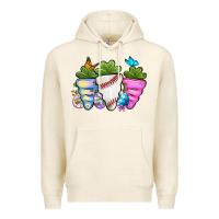 Tofu Easter Day Baseball Easter sports carrots Premium Hoodie - OliviaCreatesArt