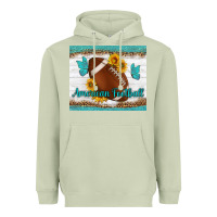 Matcha american football and butterfly mousepad Heavyweight Hoodie - BundleAndBundleShop