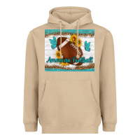 Mushroom american football and butterfly mousepad Heavyweight Hoodie - BundleAndBundleShop