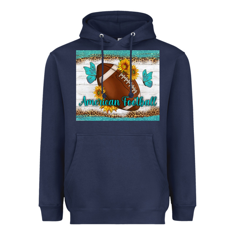 American Football And Butterfly Mousepad Heavyweight Hoodie by BundleAndBundleShop | Teevron