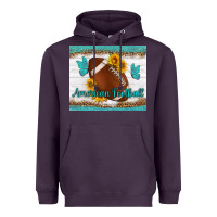 Plum american football and butterfly mousepad Heavyweight Hoodie - BundleAndBundleShop