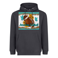 Smoke american football and butterfly mousepad Heavyweight Hoodie - BundleAndBundleShop