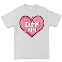 Dove Grey dump him valentines day Premium Tee - MaliasSmallBusiness