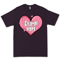 Plum dump him valentines day Premium Tee - MaliasSmallBusiness