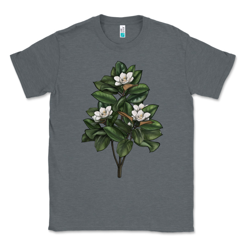 Magnolia Flower Illustrations Classic Tee by LillyAllenDesigns | Teevron