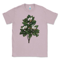 Lilac Magnolia Flower Illustrations Classic Tee - LillyAllenDesigns