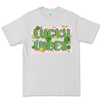 Dove Grey lucky vibes Premium Tee - MaliasSmallBusiness