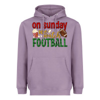 Lavender on sunday we watch football Heavyweight Hoodie - BundleAndBundleShop