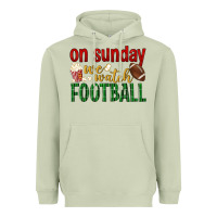 Matcha on sunday we watch football Heavyweight Hoodie - BundleAndBundleShop