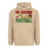 Mushroom on sunday we watch football Heavyweight Hoodie - BundleAndBundleShop