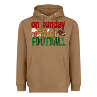 Toasted Coconut on sunday we watch football Heavyweight Hoodie - BundleAndBundleShop