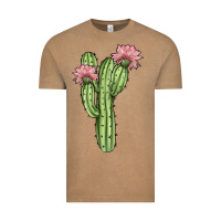 Vintage Coffee cactus 4 Vintage Tee - JahusDesignShop