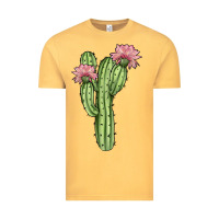 Vintage Mustard cactus 4 Vintage Tee - JahusDesignShop