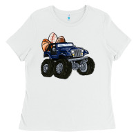 White easter sports Ladies Tee - MaliasSmallBusiness