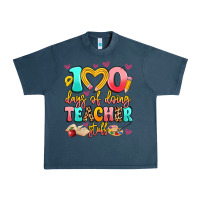 Midnight Navy 100 days of doing teacher stuff Urban Heavy Tee - Artiststas