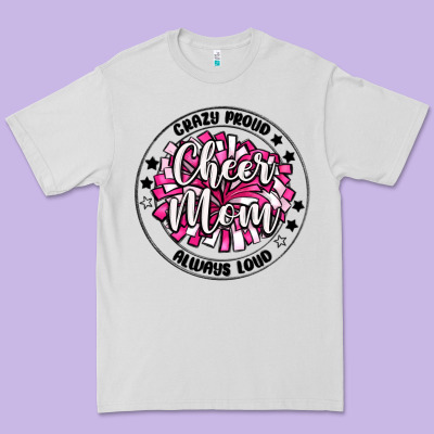 Cheer Mom Premium Tee Designed By Maliassmallbusiness