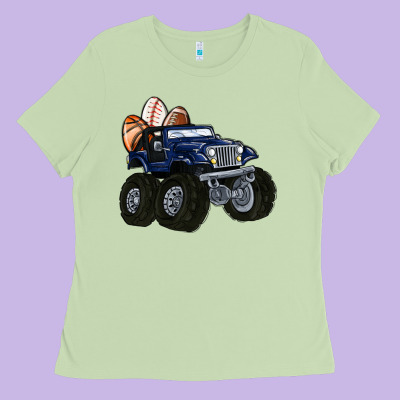 Easter Sports Ladies Tee Designed By Maliassmallbusiness