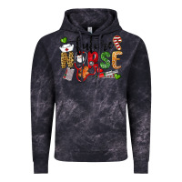 Cloud Black Chrismas future nurse Vintage Hoodie - LillyAllenDesigns