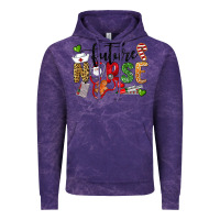 Cloud Purple Chrismas future nurse Vintage Hoodie - LillyAllenDesigns