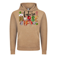 Vintage Coffee Chrismas future nurse Vintage Hoodie - LillyAllenDesigns