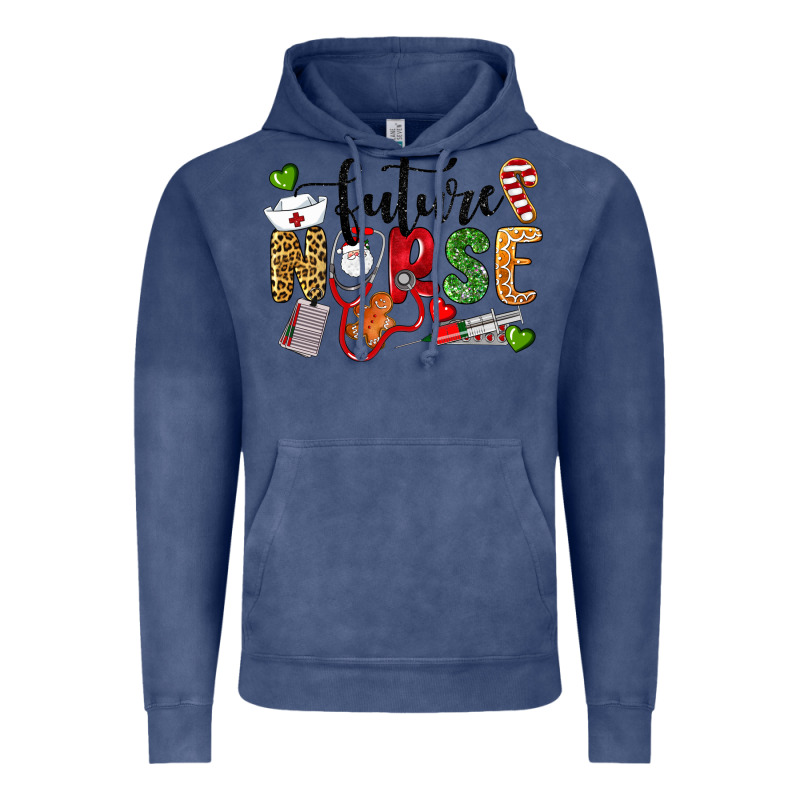 Chrismas Future Nurse Vintage Hoodie by LillyAllenDesigns | Teevron