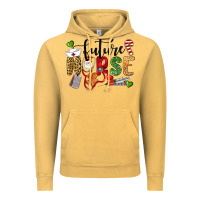 Vintage Mustard Chrismas future nurse Vintage Hoodie - LillyAllenDesigns