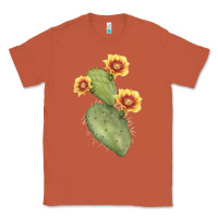 Copper Opuntia Phaeacantha Cactus Classic Tee - LillyAllenDesigns