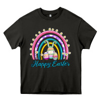 Asphalt easter egg bunny rainbow Heavy Core Tee - AdoDesignShop