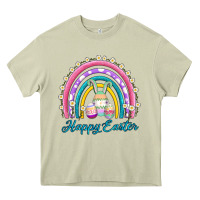 Mossy easter egg bunny rainbow Heavy Core Tee - AdoDesignShop