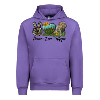 Tulip Peace Love Hippo Urban Hoodie - LillyAllenDesigns