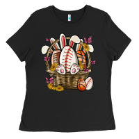 Easter Basket Sports Ladies Tee | Teevron