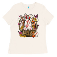 Bone easter basket sports Ladies Tee - MaliasSmallBusiness