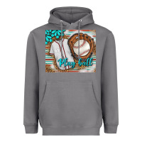 Storm Baseball Play Ball With Leopard Mousepad Heavyweight Hoodie - BundleAndBundleShop